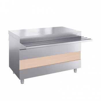 Прилавок для горячих напитков Ривьера ПГН-1200-02-О (с отверстием под полку) Прилавок для горячих напитков Ривьера ПГН-1200-02-О (с отверстием под полку)