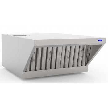 Зонт вытяжной встраиваемый ЗВВ-4-6/4П с пароконденсатором для конвекционных печей КЭП-4 21000002118 Зонт вытяжной встраиваемый ЗВВ-4-6/4П с пароконденсатором для конвекционных печей КЭП-4 21000002118