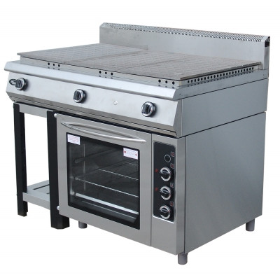 Плита газовая с закрытой поверхностью Ф6ЖТЛСПДГ(с духовкой)