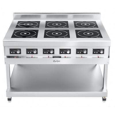 Плита индукционная 6-ти конфорочная КИП-69П-5,0-01 71000019582 Плита индукционная 6-ти конфорочная КИП-69П-5,0-01 71000019582