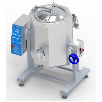 Котел пищеварочный опрокидывающийся КПЭМ-60-ОМР-ВК со сливным краном и миксером 11000006650