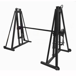 Домкрат кабельный гидравлический с тормозом (с осями 76 и 48мм) ДК-8ГПТ Домкрат кабельный гидравлический с тормозом (с осями 76 и 48мм) ДК-8ГПТ