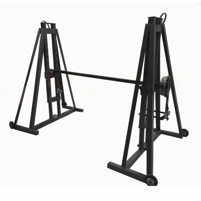 Домкрат кабельный гидравлический с тормозом (с осями 76 и 48мм) ДК-8ГПТ Домкрат кабельный гидравлический с тормозом (с осями 76 и 48мм) ДК-8ГПТ