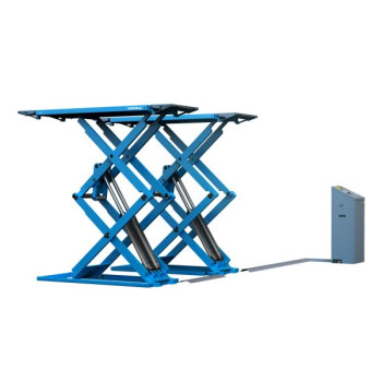 Автомобильный ножничный подъемник F6106E AE&T (380В) для слесарных работ Автомобильный ножничный подъемник F6106E AE&T (380В) для слесарных работ