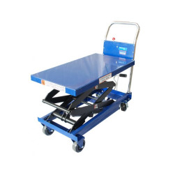 Тележка гидравлическая платформенная YTJ-S35 AE&T 350кг Тележка гидравлическая платформенная YTJ-S35 AE&T 350кг