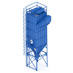 Рукавный фильтр с импульсной продувкой ФРИ-9 (Сварной)