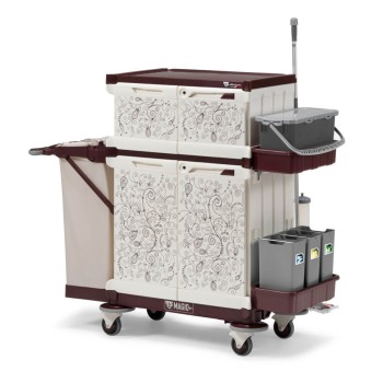 Тележка для горничной TTS MagicArt 262-R Safety Plus Тележка для горничной TTS MagicArt 262-R Safety Plus