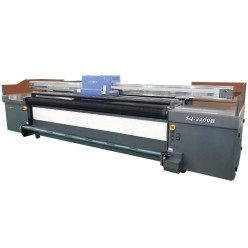 Гибридный УФ принтер KEUNDO SQ3200H, с 12-ю печатающими головками Ricoh G6, 3200 мм