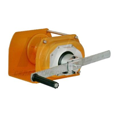 Лебедка ручная барабанная шестеренная JHW-2000 (без каната)