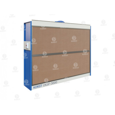 Покрасочный встраиваемый стенд Корст OKSF-3000 сухой фильтрации Покрасочный встраиваемый стенд Корст OKSF-3000 сухой фильтрации