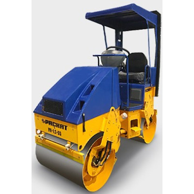 Вибрационный тротуарный каток Раскат RV-1,5DD Вибрационный тротуарный каток Раскат RV-1,5DD