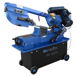 Ручной ленточнопильный станок для резки металла MetalTec BS 180 FH Ручной ленточнопильный станок для резки металла MetalTec BS 180 FH
