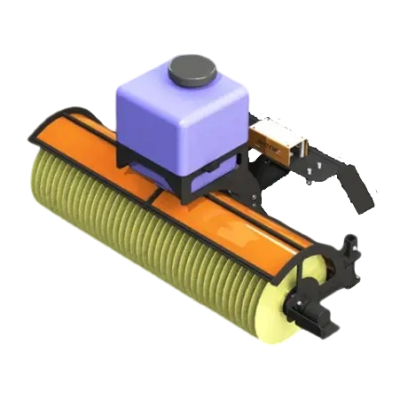 Щетка с гидравлическим поворотом для мини-погрузчиков 1600 мм