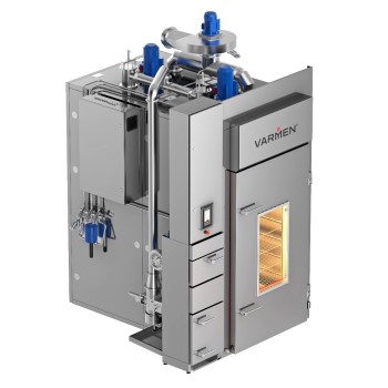 Термокамера VARMEN UTR.500 с щеповым дымогенератором DL450 Термокамера VARMEN UTR.500 с щеповым дымогенератором DL450