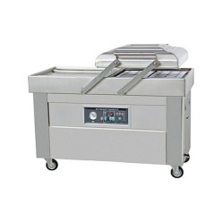 Вакуум-упаковочная машина DZQ-500/2SB SS двухкамерная