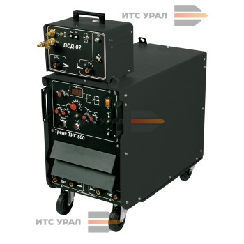 Установка для аргонодуговой сварки УДГУ-501 AC/DC (Транс ТИГ 500) с ВСД-02 Установка для аргонодуговой сварки УДГУ-501 AC/DC (Транс ТИГ 500) с ВСД-02