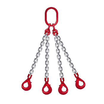 Строп OCALIFT 4СЦ с самозакрывающимися крюками 11,2т 6м Строп OCALIFT 4СЦ с самозакрывающимися крюками 11,2т 6м