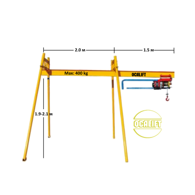 Мини кран на крышу OCALIFT HT400 гп 400 кг 40м 220в с выдвижной стрелой Мини кран на крышу OCALIFT HT400 гп 400 кг 40м 220в с выдвижной стрелой