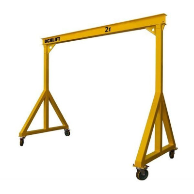 Мини-кран козловой (МПУ) OCALIFT г/п 2т 4х4 метра ручной Мини-кран козловой (МПУ) OCALIFT г/п 2т 4х4 метра ручной