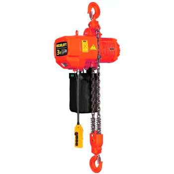 Таль OCALIFT 03-02D 3т 12м две скорости 380в электрическая цепная стационарная на крюке