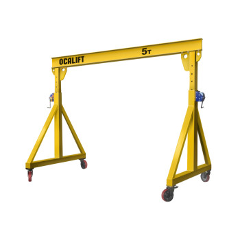 Мини-кран козловой телескопический c регулируемой высотой (МПУ) OCALIFT г/п 5т (3х4)м х 4 м
