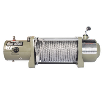 Лебедка (4536 кг/28 м) автомобильная TOR ЛА 24 V S10000 Лебедка (4536 кг/28 м) автомобильная TOR ЛА 24 V S10000