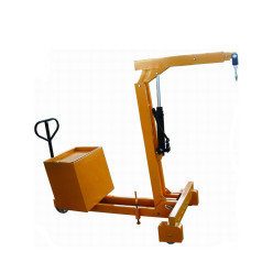 Кран гидравлический c противовесом Гусек, TOR 0,55 т, h подъема 380–2660 мм Кран гидравлический c противовесом Гусек, TOR 0,55 т, h подъема 380–2660 мм