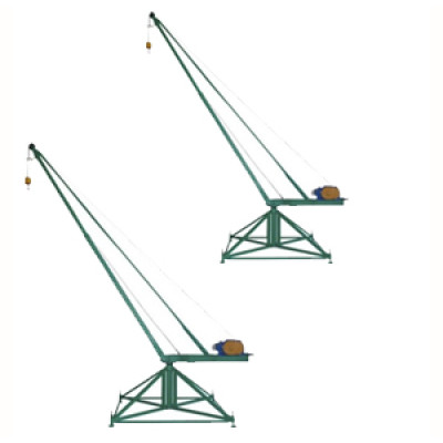 Кран стреловой поворотный "МАСТЕР" 320 кг 80 м Кран стреловой поворотный "МАСТЕР" 320 кг 80 м