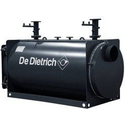 Котел стальной DE DIETRICH CA R 550 напольный, 1 конт., откр.кам.сгор. газ./диз, наддув, без п/у