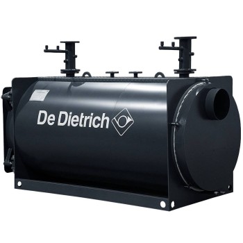 Котел стальной DE DIETRICH CA R 550 напольный, 1 конт., откр.кам.сгор. газ./диз, наддув, без п/у