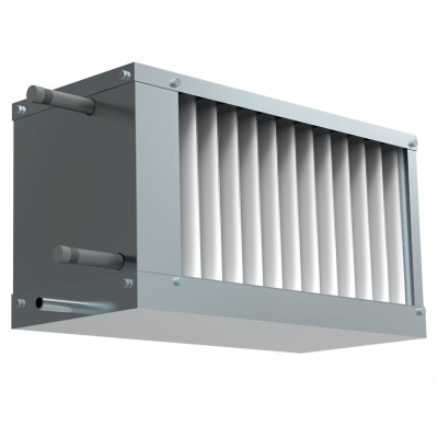 Водяной охладитель для прямоугольных каналов WHR-W 500*250-3 Водяной охладитель для прямоугольных каналов WHR-W 500*250-3