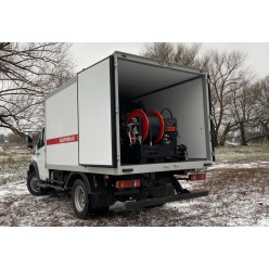 Каналопромывочная машина РУСКОМТЕХ РКТ-200/100 ГАЗОН НЕКСТ