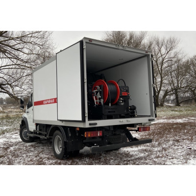 Каналопромывочная машина РУСКОМТЕХ РКТ-200/100 ГАЗОН НЕКСТ