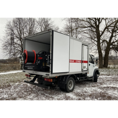 Каналопромывочная машина РУСКОМТЕХ РКТ-200/150 ГАЗОН НЕКСТ Каналопромывочная машина РУСКОМТЕХ РКТ-200/150 ГАЗОН НЕКСТ