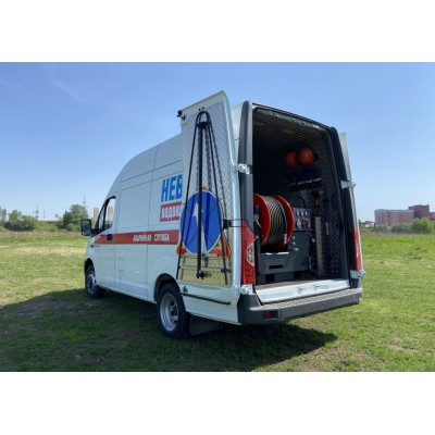 Каналопромывочная машина РУСКОМТЕХ РКТ-150/70 ГАЗЕЛЬ NEXT Каналопромывочная машина РУСКОМТЕХ РКТ-150/70 ГАЗЕЛЬ NEXT