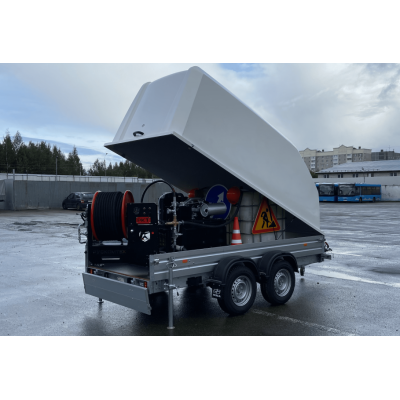 Каналопромывочный прицеп РУСКОМТЕХ РКТ-150/100 Каналопромывочный прицеп РУСКОМТЕХ РКТ-150/100