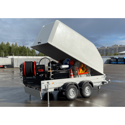 Каналопромывочный прицеп РУСКОМТЕХ РКТ-200/100