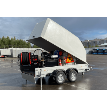 Каналопромывочный прицеп РУСКОМТЕХ РКТ-160/130 Каналопромывочный прицеп РУСКОМТЕХ РКТ-160/130