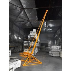 Кран стреловой поворотный КСП-500 с лебёдкой KCD 500 кг 100м 380в Кран стреловой поворотный КСП-500 с лебёдкой KCD 500 кг 100м 380в