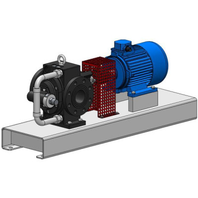 Насос шестеренчатый Fraccarolo - FA/15 - 4/1500 300C° (FAM/15)