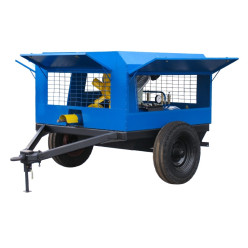 Передвижной компрессор с приводом от вала отбора мощности КТ-16 Передвижной компрессор с приводом от вала отбора мощности КТ-16