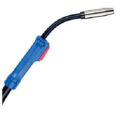 Горелка для полуавтоматичской сварки Abicor Binzel RF 45 с воздушным охлаждением, длиной 3 метра и евро-разъемом Горелка для полуавтоматичской сварки Abicor Binzel RF 45 с воздушным охлаждением, длиной 3 метра и евро-разъемом