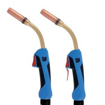 Горелка для полуавтоматичской сварки TBi 411 Expert с водяным охлаждением, длиной 3 метра и евро-разъемом Горелка для полуавтоматичской сварки TBi 411 Expert с водяным охлаждением, длиной 3 метра и евро-разъемом