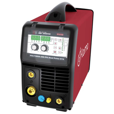 Сварочный полуавтомат инверторный многофункциональный с синергетическим управлением и импульсным режимом Flama MULTIMIG 250 Dual Pulse Сварочный полуавтомат инверторный многофункциональный с синергетическим управлением и импульсным режимом Flama MULTIMIG 250 Dual Pulse