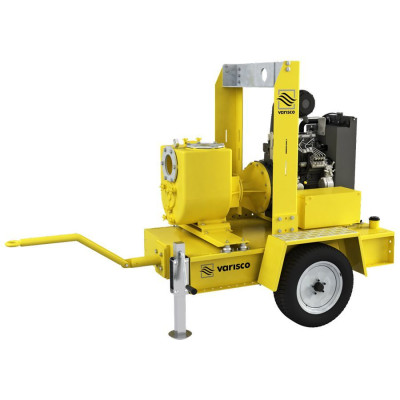 Дизельная грязевая мотопомпа Varisco JD 6-250 G11 FKL10 TRAILER Дизельная грязевая мотопомпа Varisco JD 6-250 G11 FKL10 TRAILER