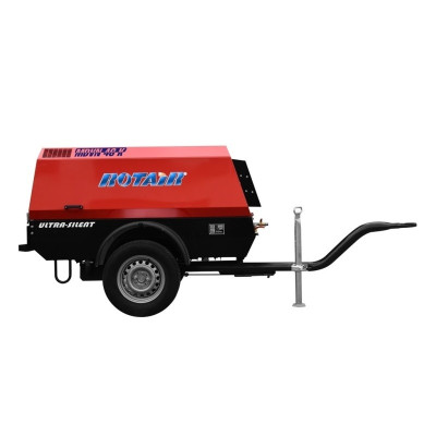 Дизельный винтовой компрессор Rotair MDVN 53K-7 на шасси Дизельный винтовой компрессор Rotair MDVN 53K-7 на шасси