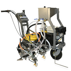 Разметочная машина SCHTAER Wega 6G с комплектом для стеклошариков на 2 пистолета Разметочная машина SCHTAER Wega 6G с комплектом для стеклошариков на 2 пистолета