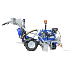 Разметочная машина SCHTAER WEGA 18 с баком для стеклошариков Разметочная машина SCHTAER WEGA 18 с баком для стеклошариков