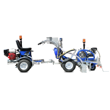 Разметочная машина SCHTAER Wega 18 B на 2 пистолета с сиденьем для оператора Разметочная машина SCHTAER Wega 18 B на 2 пистолета с сиденьем для оператора