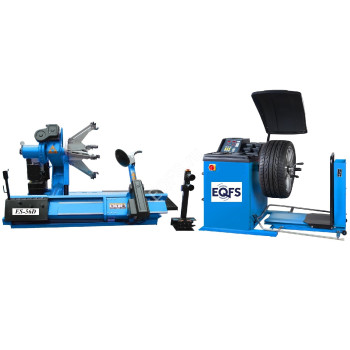 Комплект ES-56D Шиномонтажный стенд грузовой 14-56”, 380В+ES-850 Балансировочный станок 380V Комплект ES-56D Шиномонтажный стенд грузовой 14-56”, 380В+ES-850 Балансировочный станок 380V